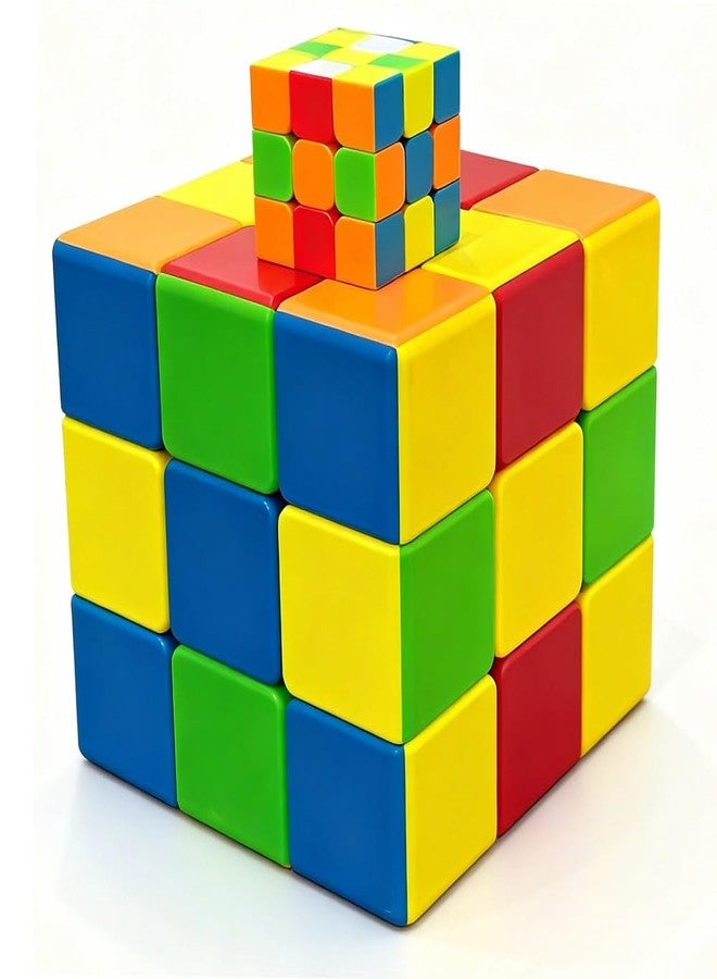 مكعب السرعة العملاق للمحترفين، مكعب كبير 18 سم، لعبة ألغاز 3x3، هدايا - Image 4